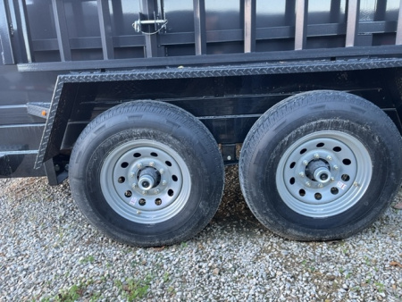 New 2025 Pratt Industries 83" x 14' 14K Dual Ram Dump Trailer