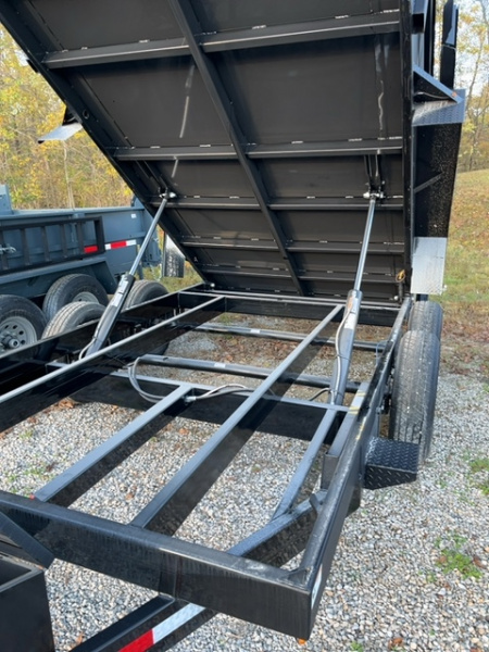 New 2025 Pratt Industries 83" x 14' 14K Dual Ram Dump Trailer