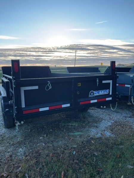 New 2025 Pratt Industries 83" x 14' 14K Dual Ram Dump Trailer