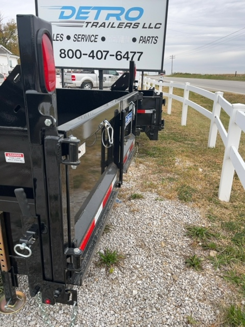 New 2025 Pratt Industries 83" x 14' 14K Dual Ram Dump Trailer