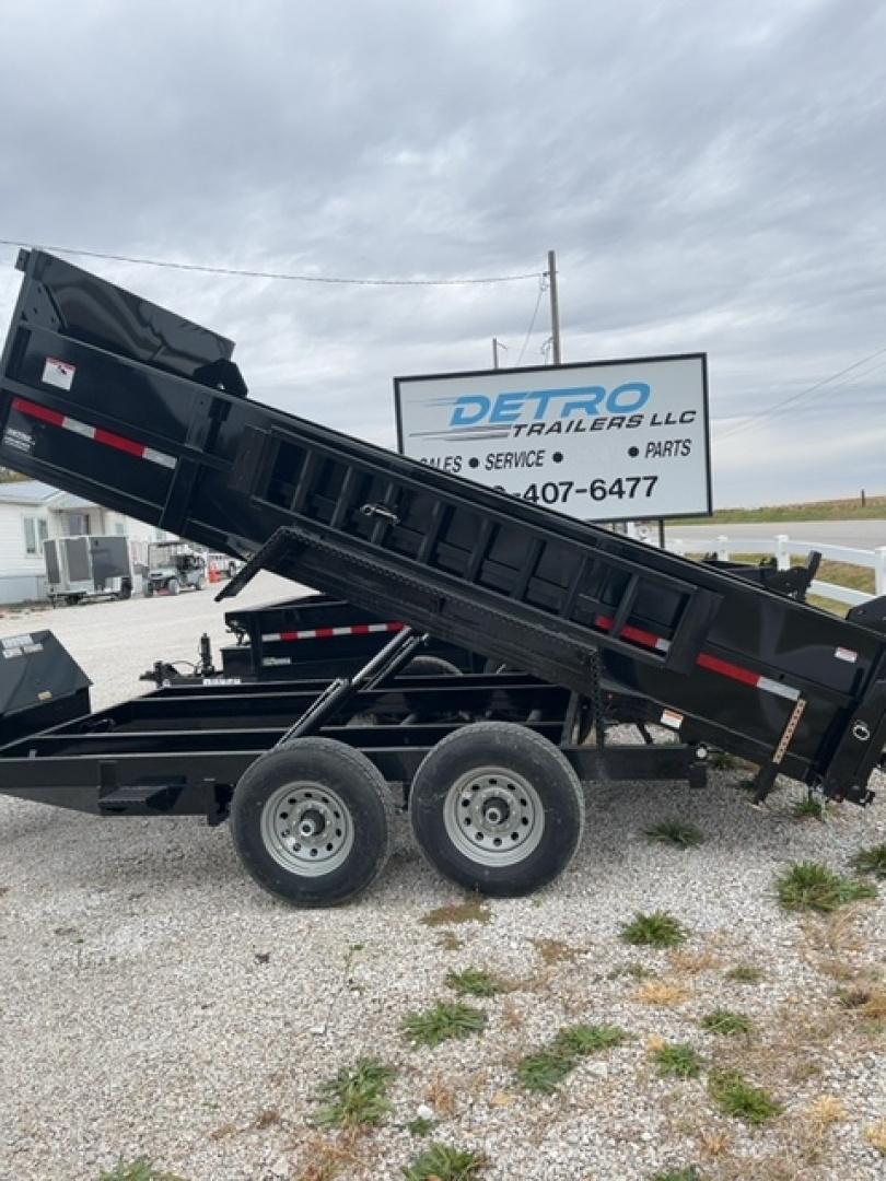 New 2025 Pratt Industries 83" x 14' 14K Dual Ram Dump Trailer