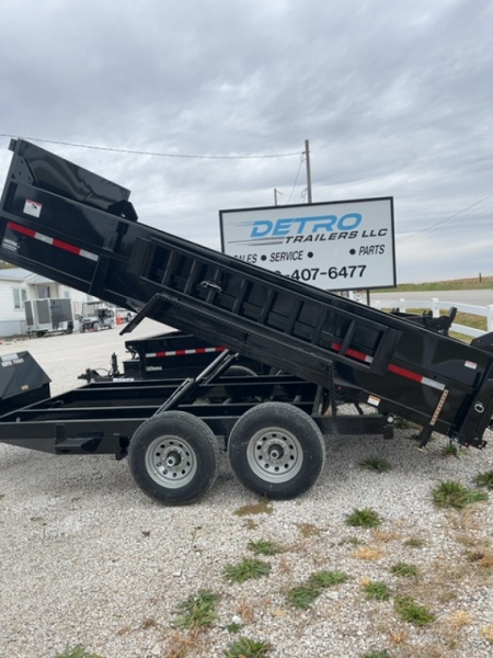 New 2025 Pratt Industries 83" x 14' 14K Dual Ram Dump Trailer