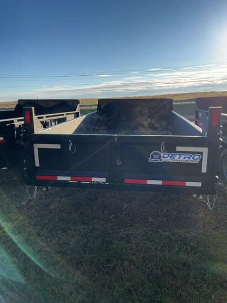 New 2025 Pratt Industries 83" x 14' 14K Dual Ram Dump Trailer