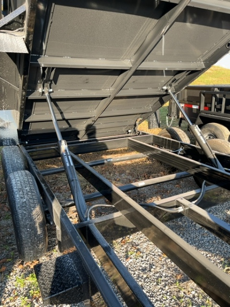 New 2025 Pratt Industries 83" x 14' 14K Dual Ram Dump Trailer