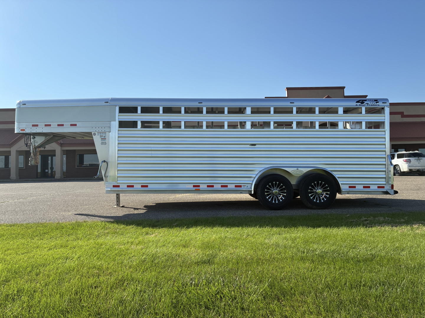 New 2026 4-Star 4SGS207 20' Stock Trailer
