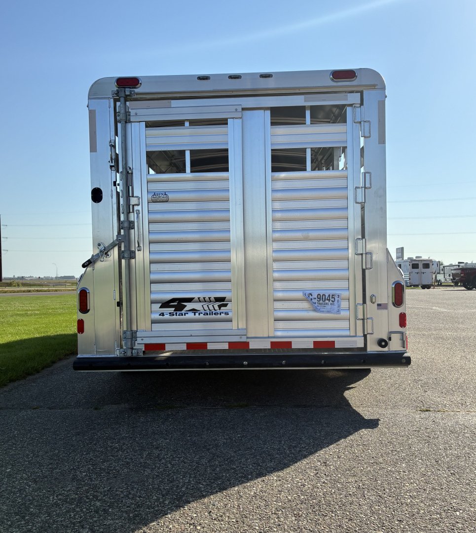 New 2026 4-Star 4SGS207 20' Stock Trailer