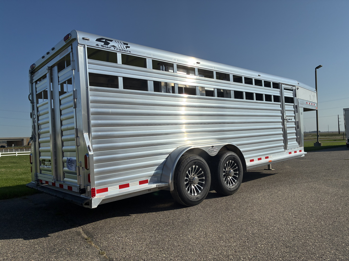 New 2026 4-Star 4SGS207 20' Stock Trailer