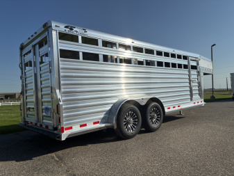 New 2026 4-Star 4SGS207 20' Stock Trailer