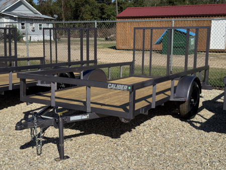 New 2026 Caliber Trailer Mfg 6x12 HD Utility Trailer