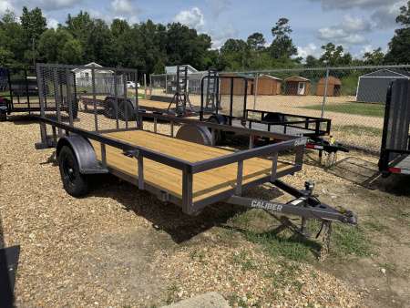 New 2026 Caliber Trailer Mfg 6x12 HD Utility Trailer