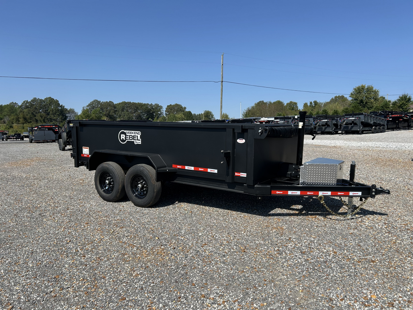 New 2026 U-Dump 83"x14' 14K Telescopic Dump Trailer