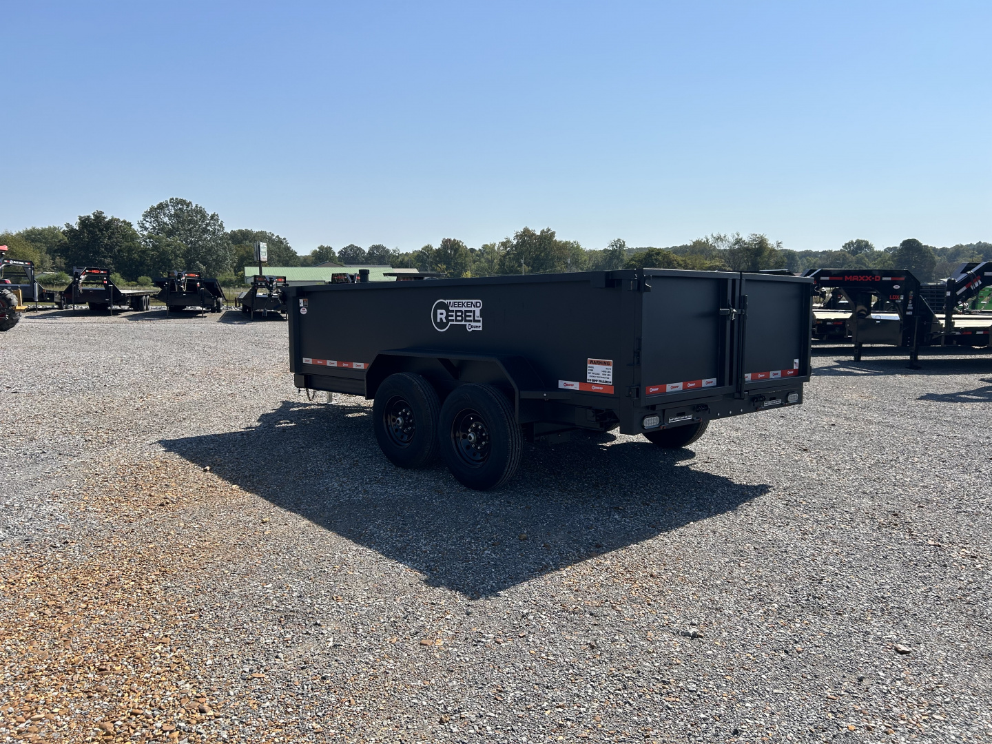 New 2026 U-Dump 83"x14' 14K Telescopic Dump Trailer