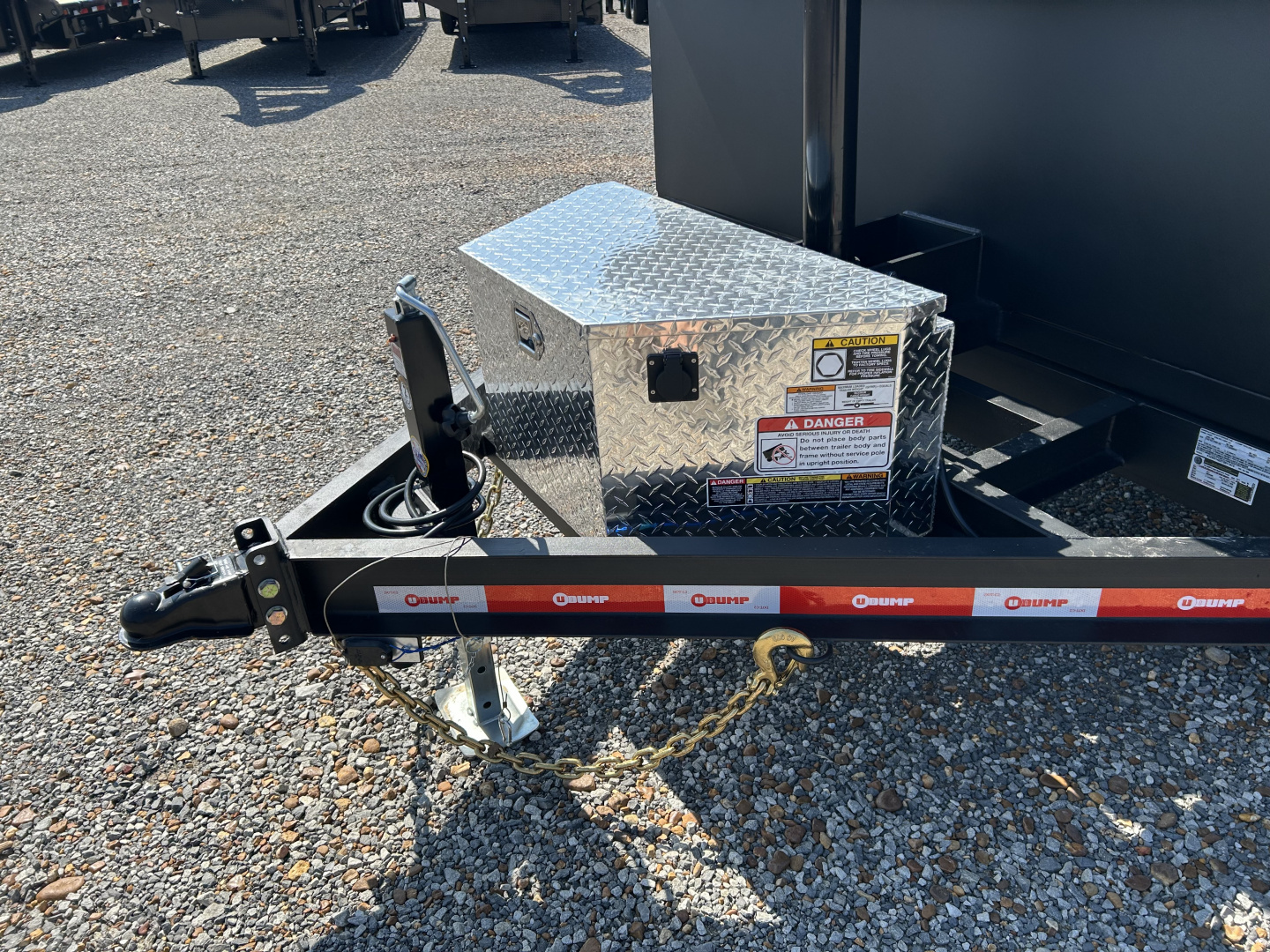New 2026 U-Dump 83"x14' 14K Telescopic Dump Trailer