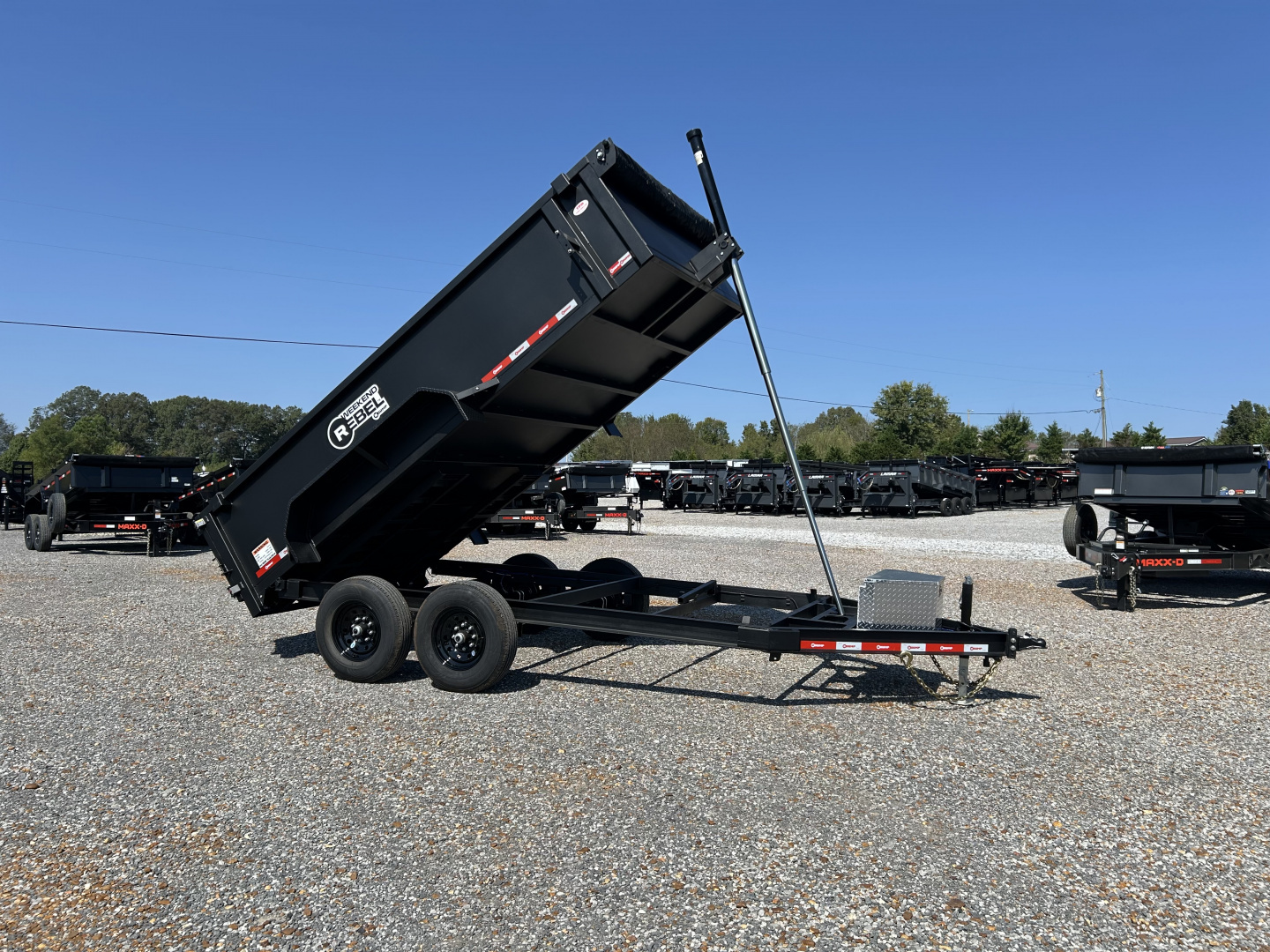 New 2026 U-Dump 83"x14' 14K Telescopic Dump Trailer