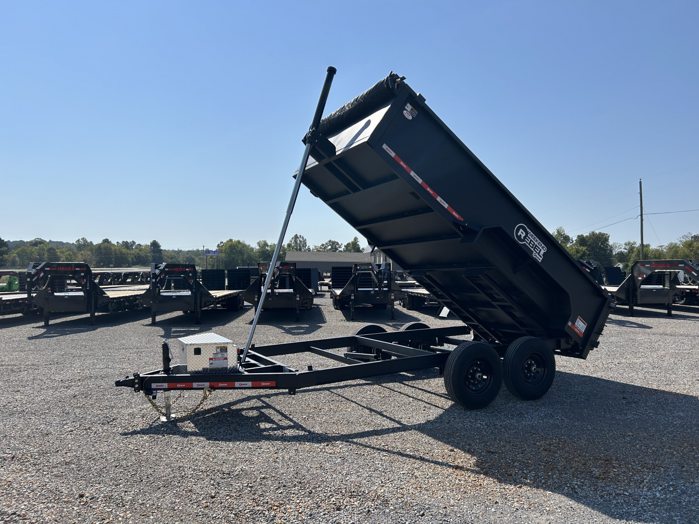 New 2026 U-Dump 83"x14' 14K Telescopic Dump Trailer
