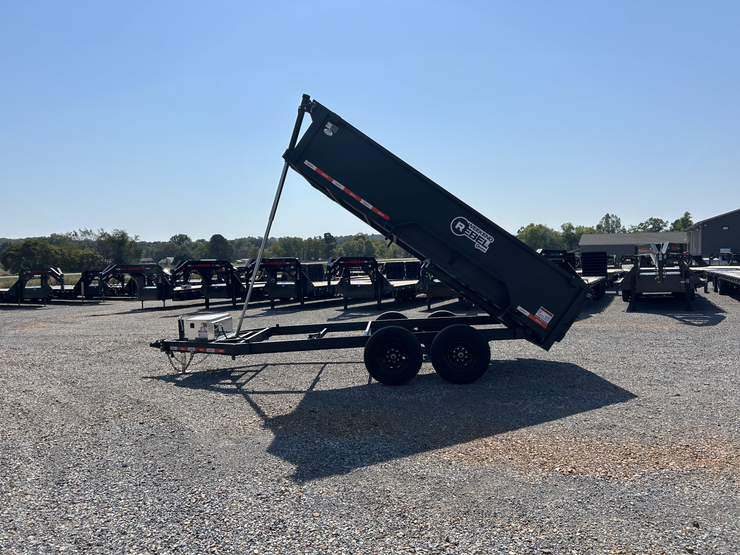 New 2026 U-Dump 83"x14' 14K Telescopic Dump Trailer