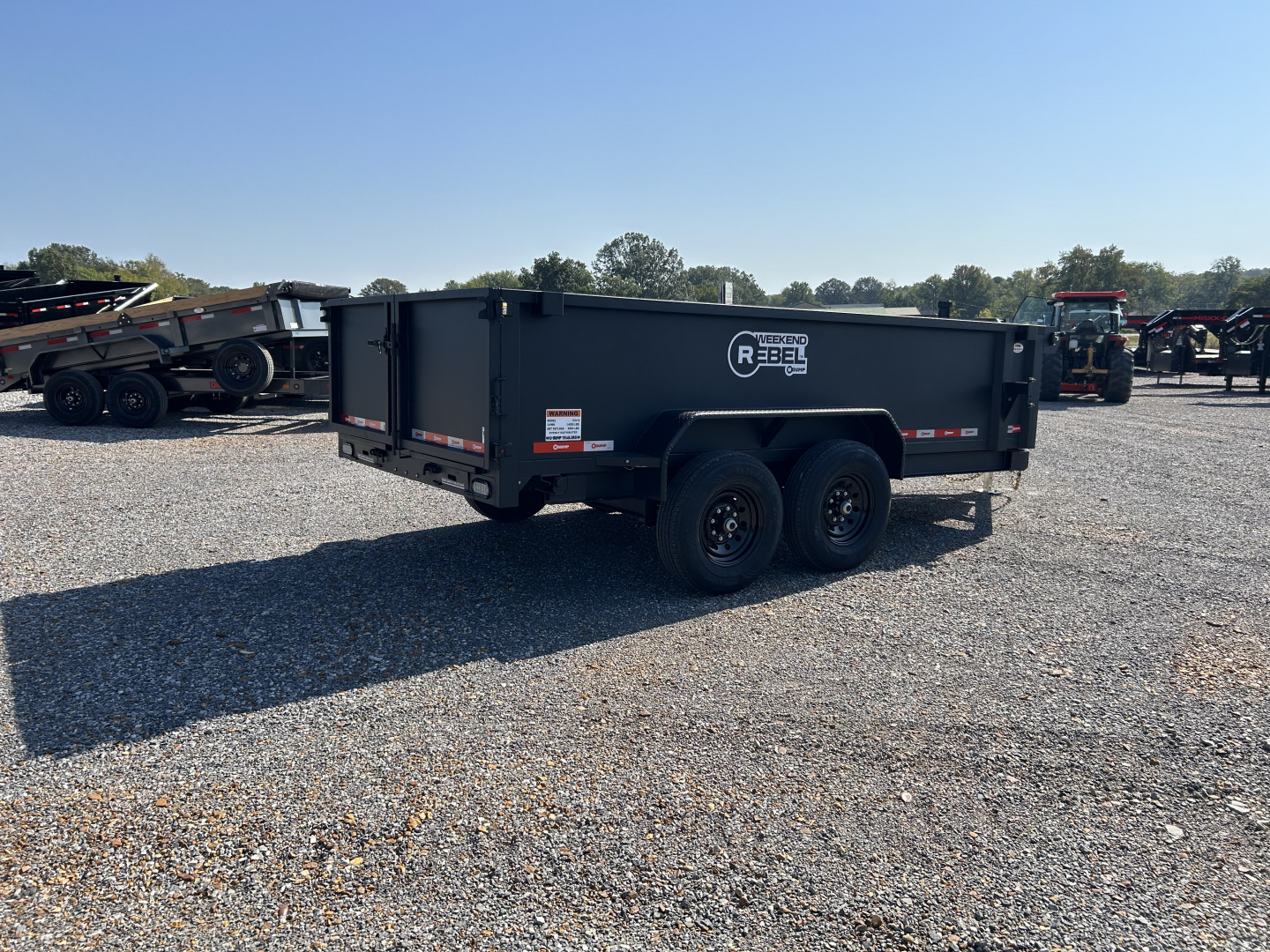 New 2026 U-Dump 83"x14' 14K Telescopic Dump Trailer