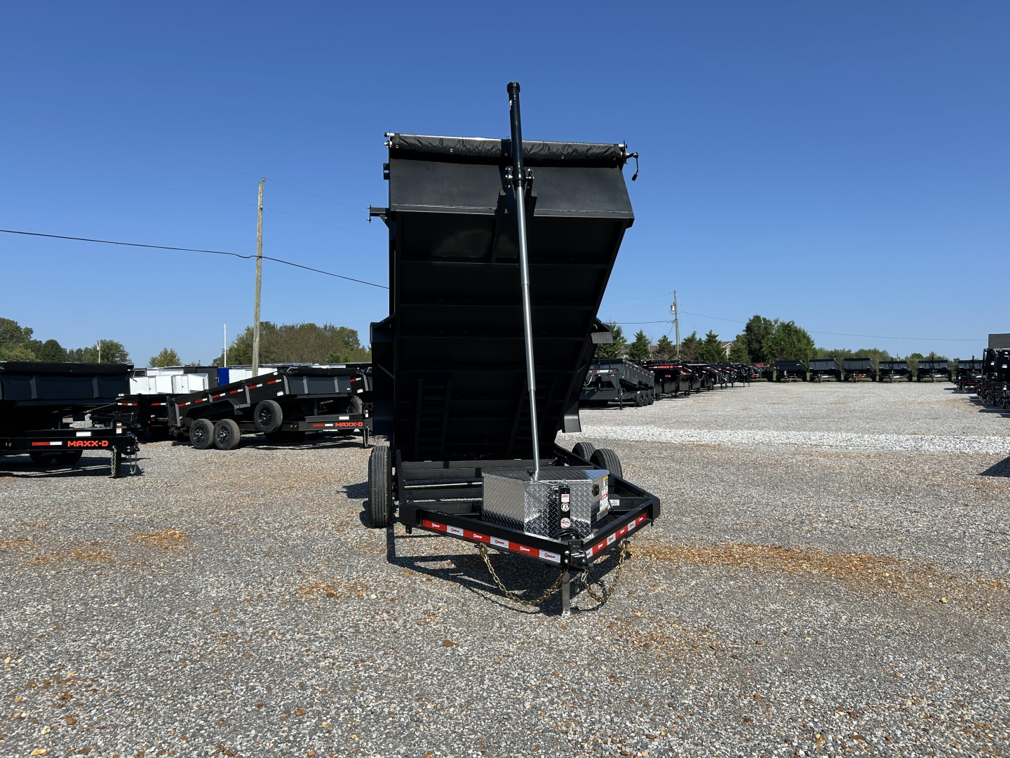 New 2026 U-Dump 83"x14' 14K Telescopic Dump Trailer