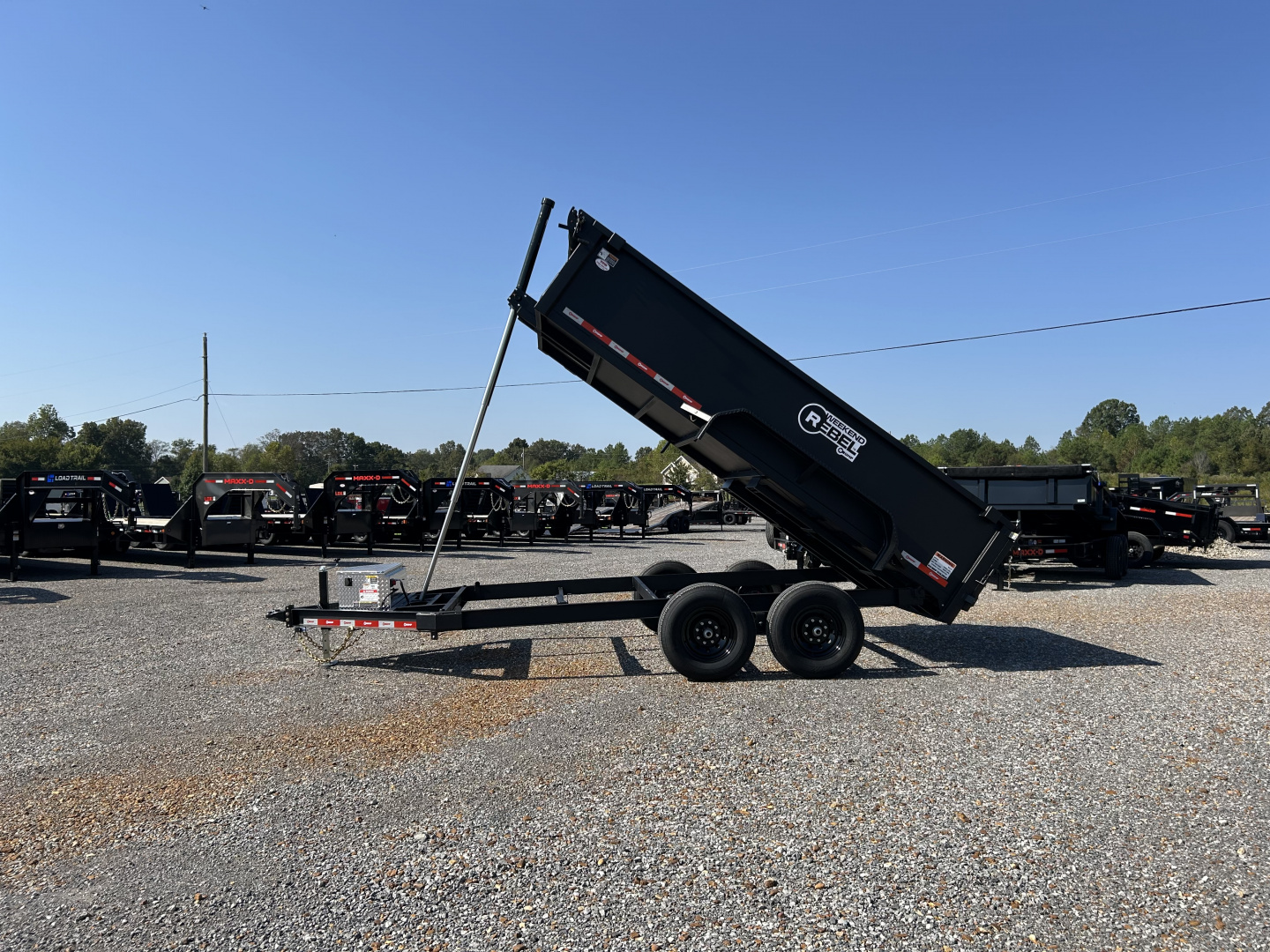 New 2026 U-Dump 83"x14' 14K Telescopic Dump Trailer