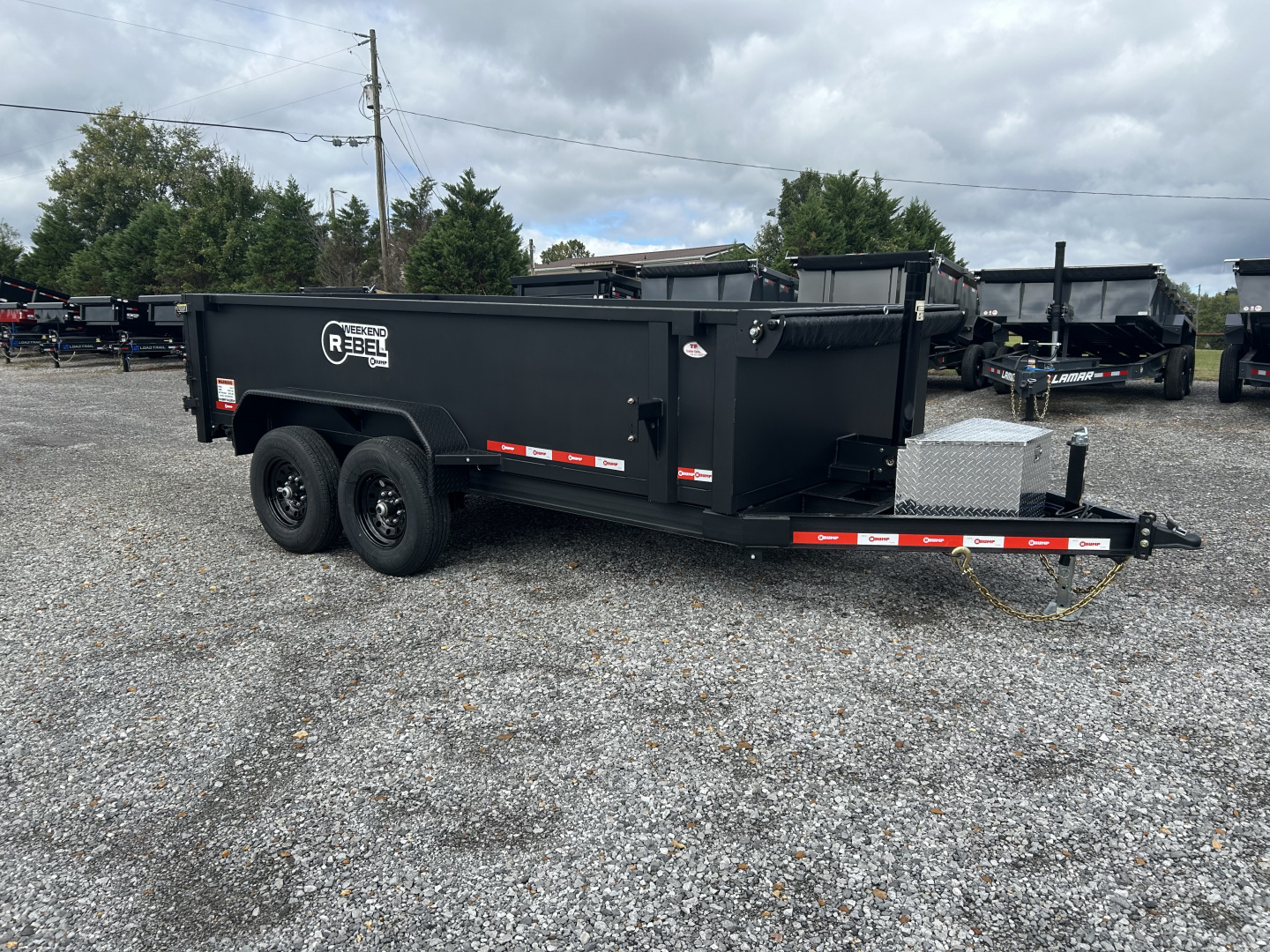 New 2026 U-Dump 83"x14' 14K Telescopic Dump Trailer