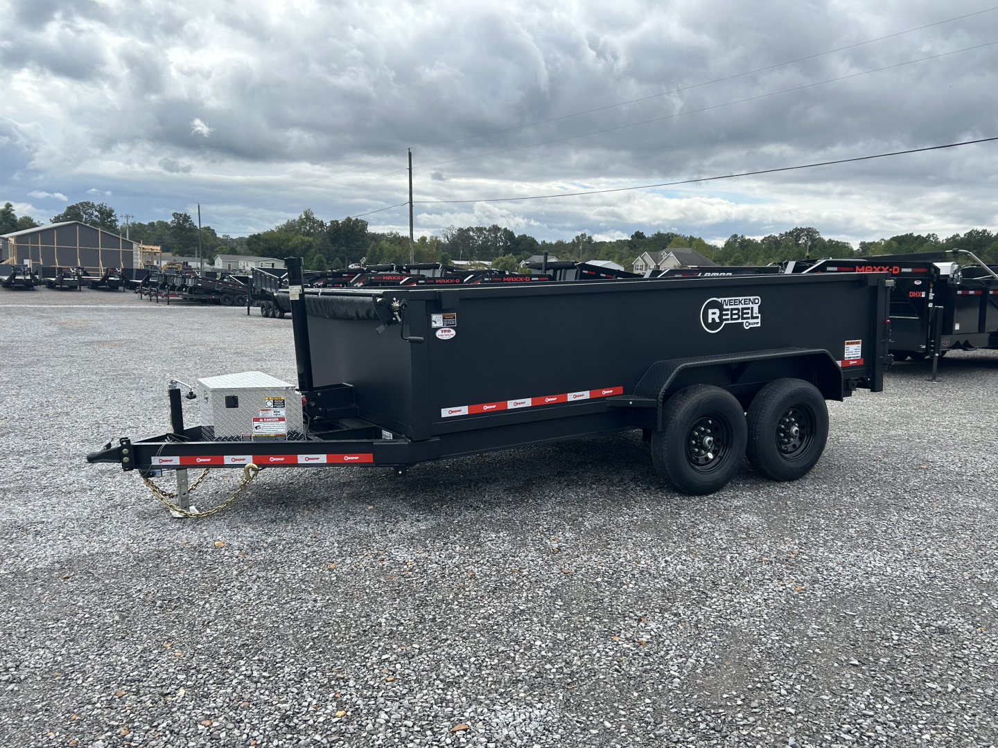 New 2026 U-Dump 83"x14' 14K Telescopic Dump Trailer