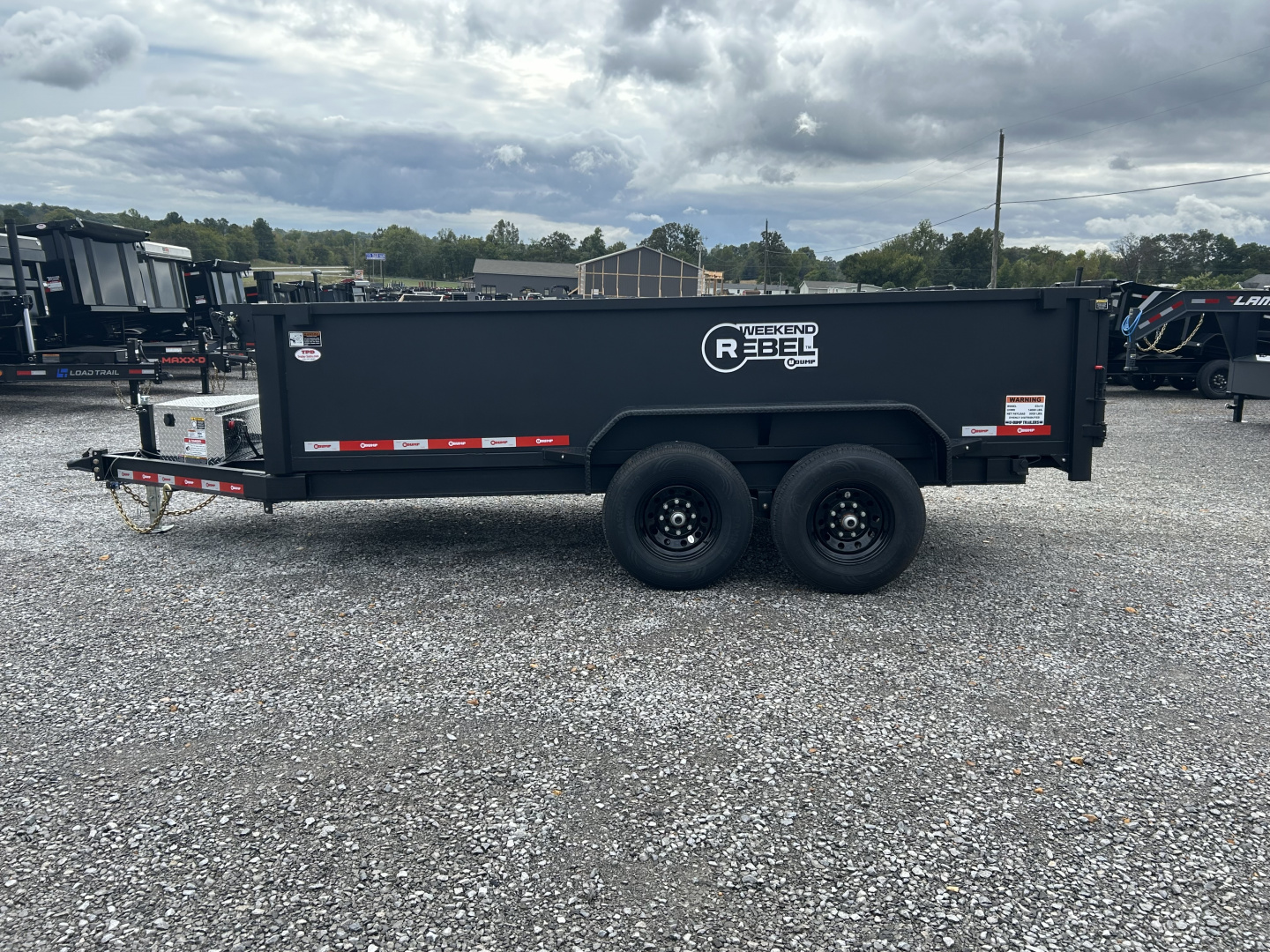New 2026 U-Dump 83"x14' 14K Telescopic Dump Trailer