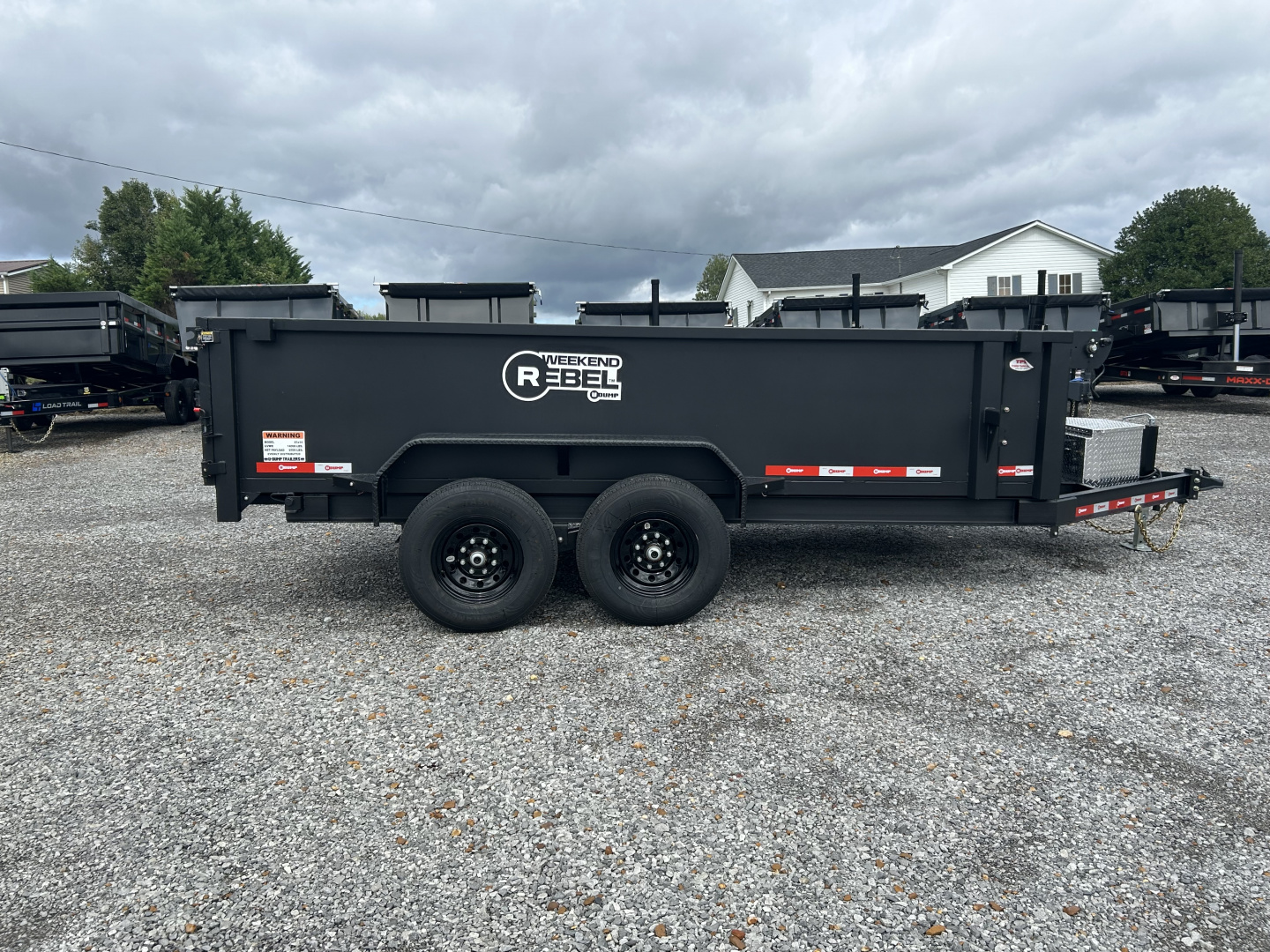 New 2026 U-Dump 83"x14' 14K Telescopic Dump Trailer