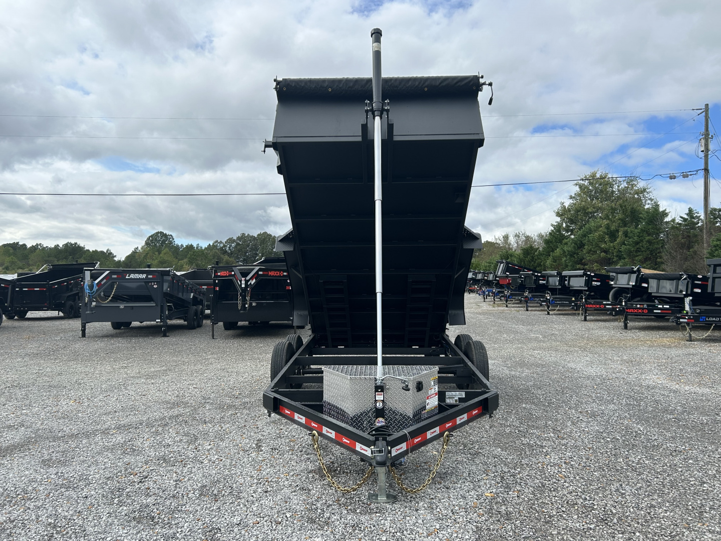 New 2026 U-Dump 83"x14' 14K Telescopic Dump Trailer