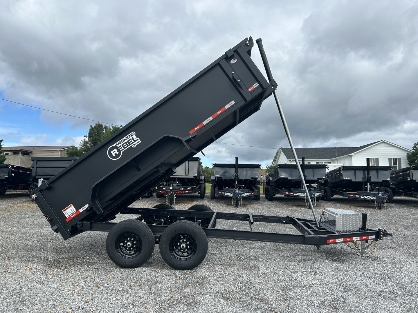 New 2026 U-Dump 83"x14' 14K Telescopic Dump Trailer