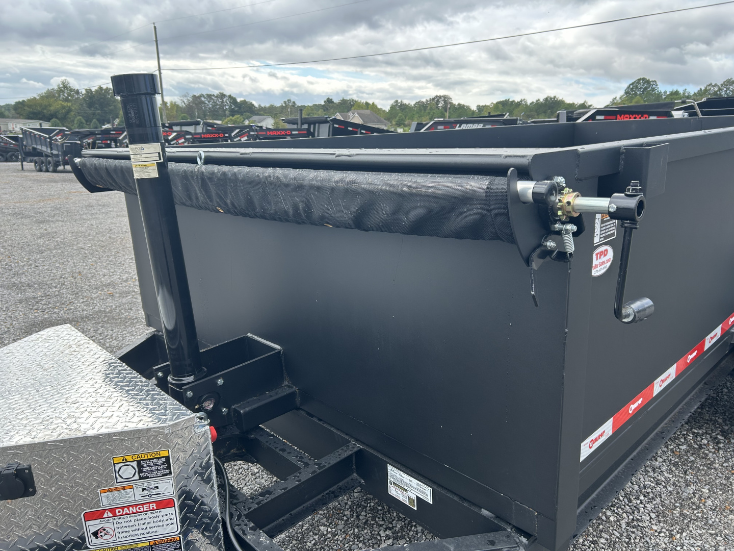 New 2026 U-Dump 83"x14' 14K Telescopic Dump Trailer