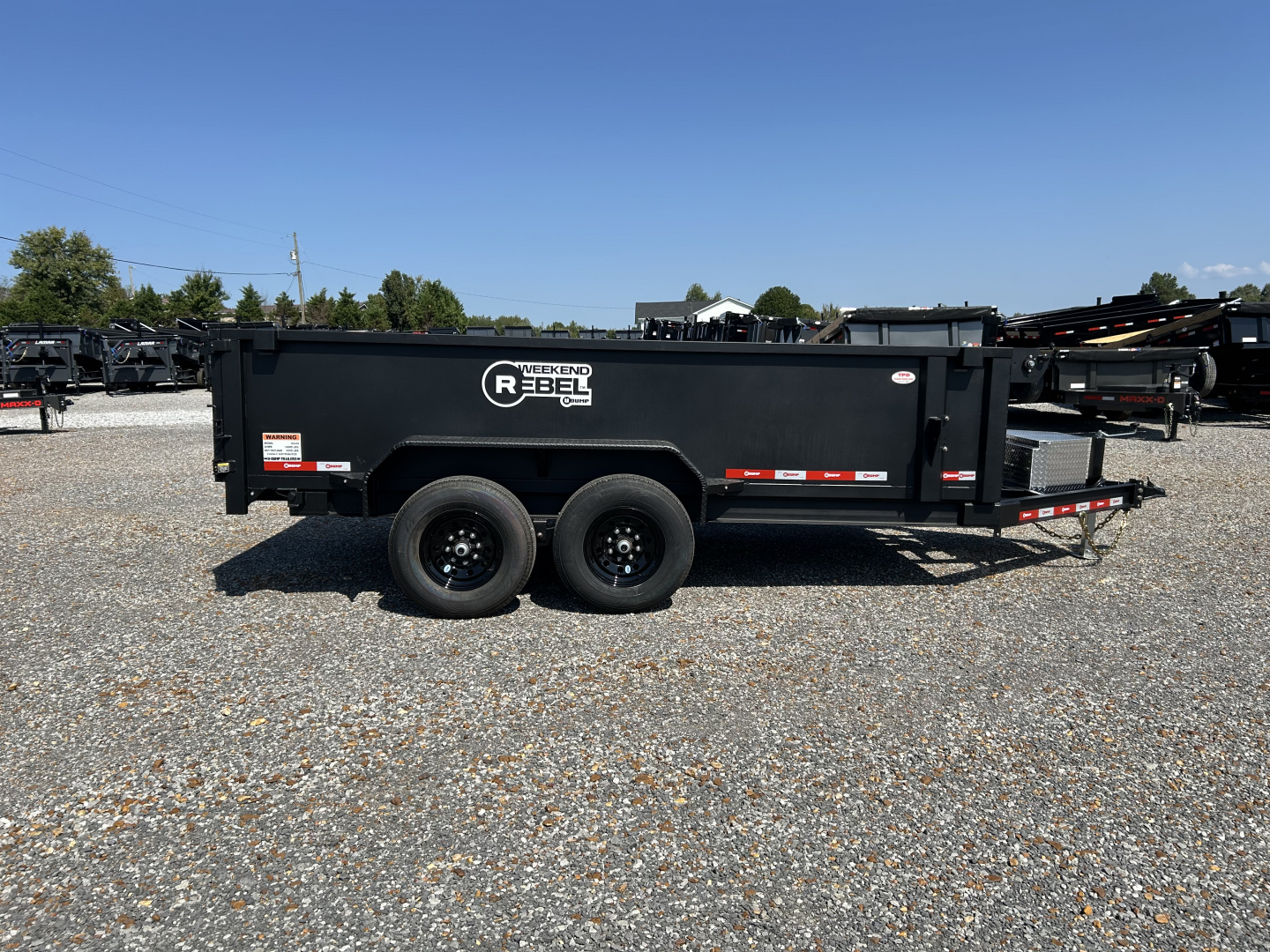 New 2026 U-Dump 83"x14' 14K Telescopic Dump Trailer