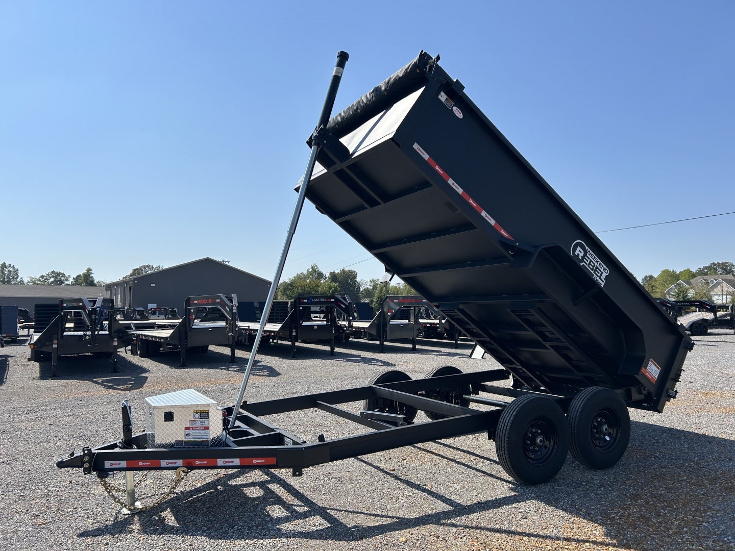 New 2026 U-Dump 83"x14' 14K Telescopic Dump Trailer