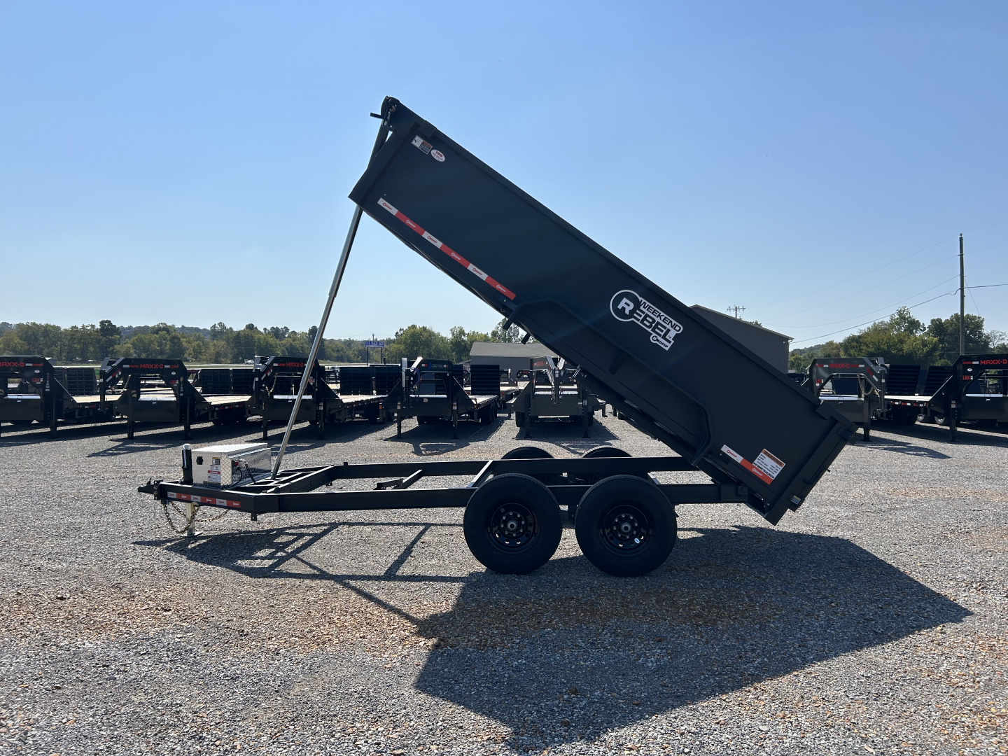 New 2026 U-Dump 83"x14' 14K Telescopic Dump Trailer