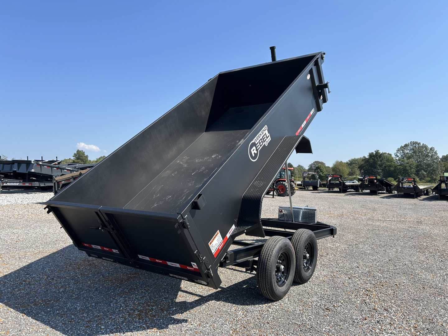 New 2026 U-Dump 83"x14' 14K Telescopic Dump Trailer
