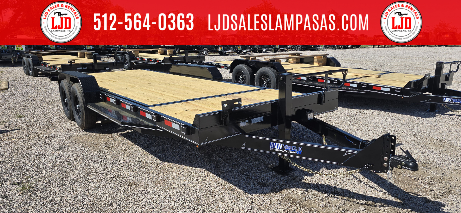 New 2025 AMW - Tilt / Car Hauler / Equipment Trailer