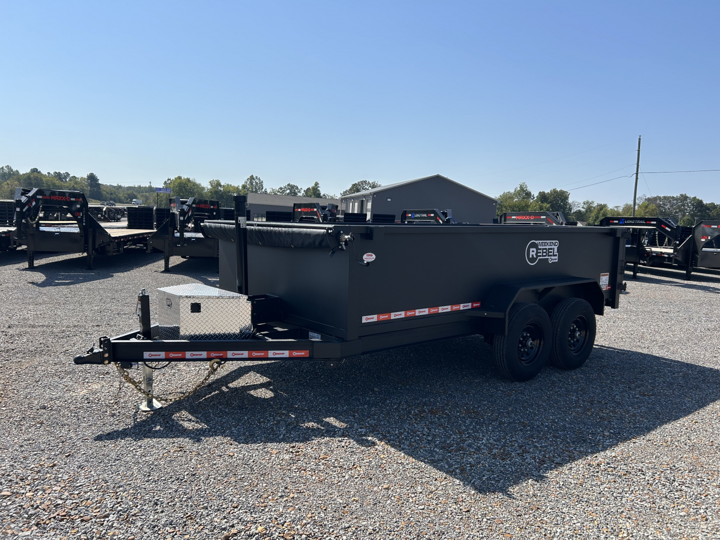 New 2026 U-Dump 83"x14' 14K Telescopic Dump Trailer