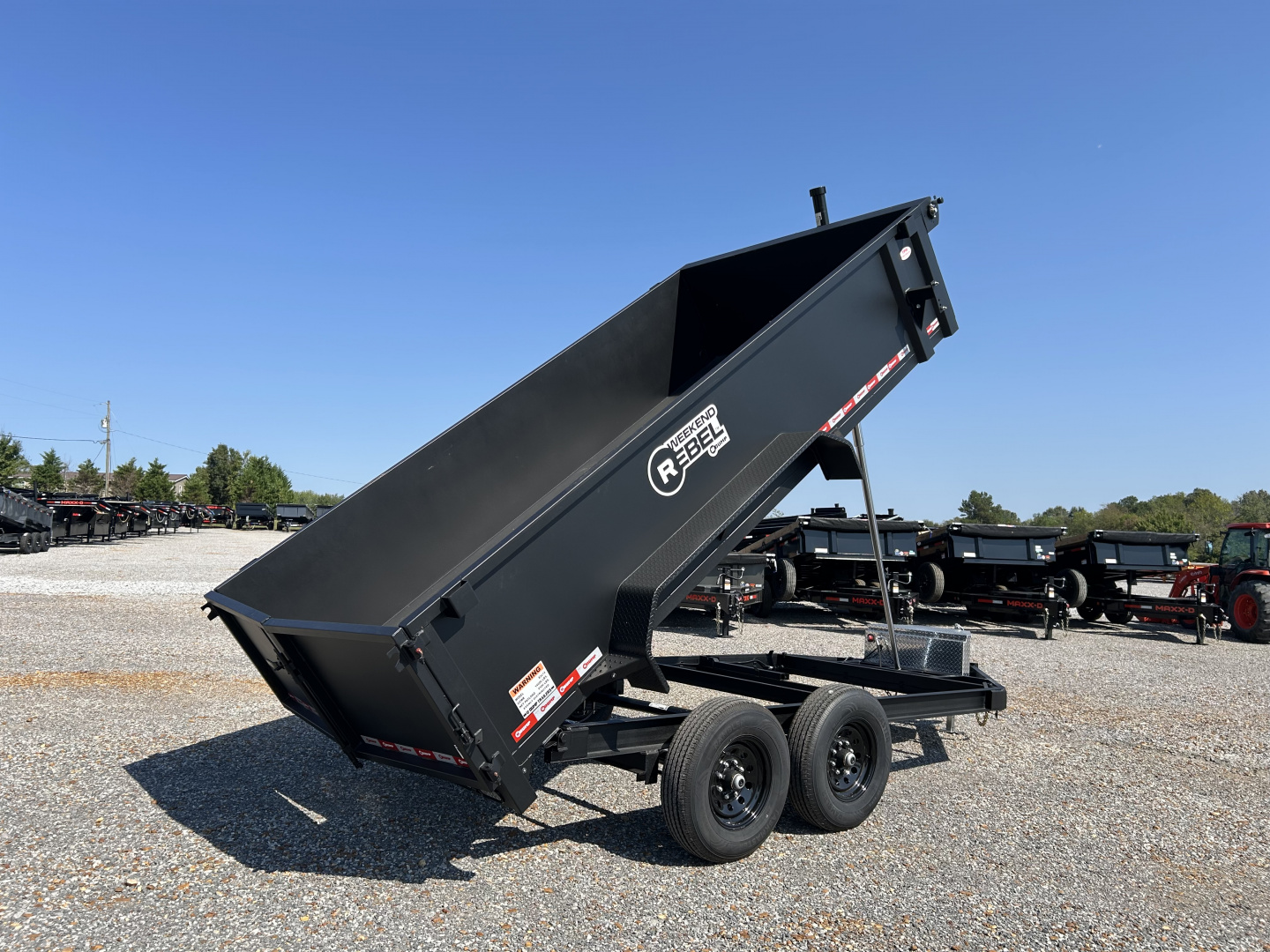 New 2026 U-Dump 83"x14' 14K Telescopic Dump Trailer
