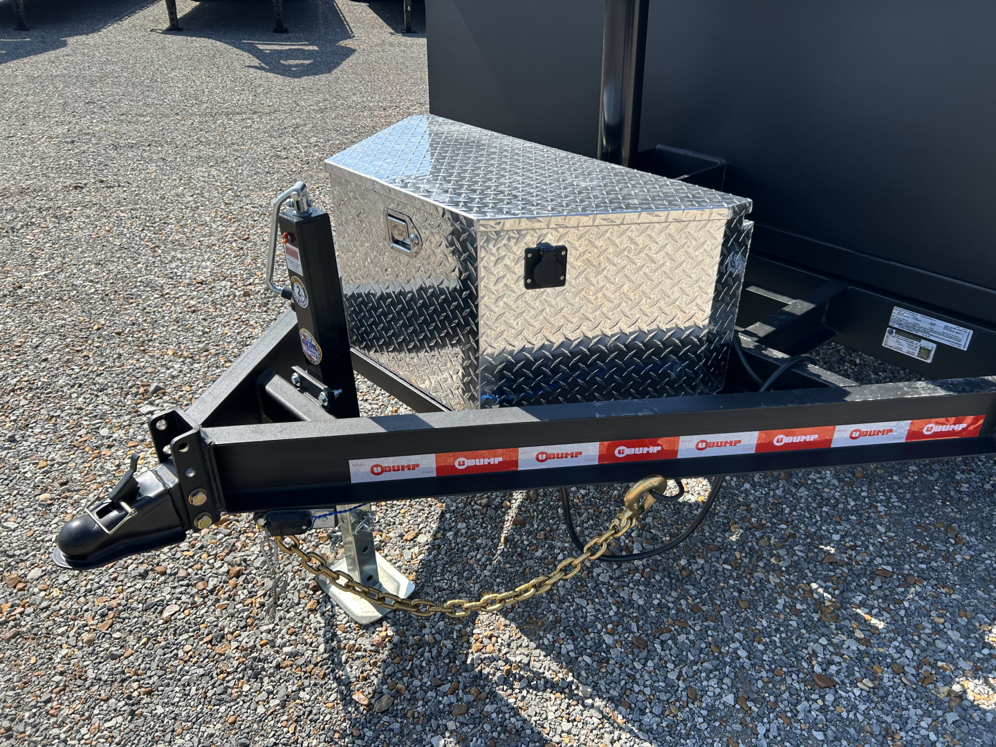 New 2026 U-Dump 83"x14' 14K Telescopic Dump Trailer