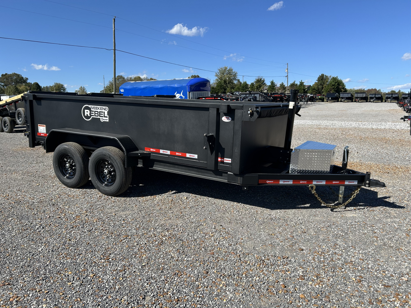 New 2026 U-Dump 83"x14' 14K Telescopic Dump Trailer