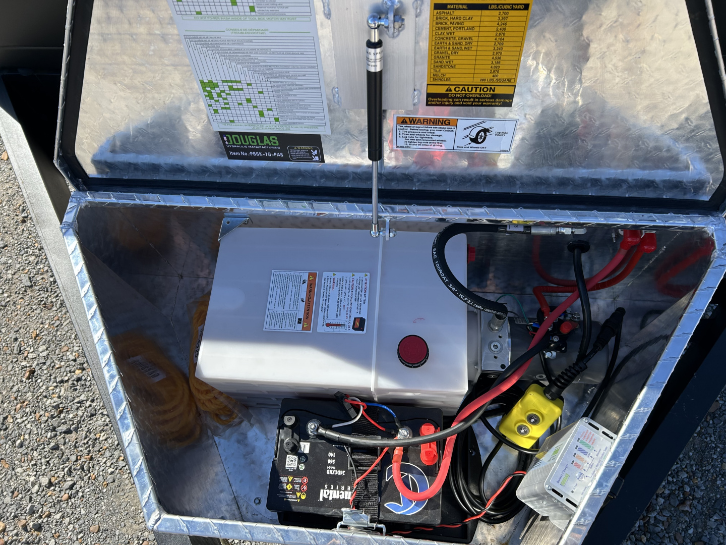 New 2026 U-Dump 83"x14' 14K Telescopic Dump Trailer