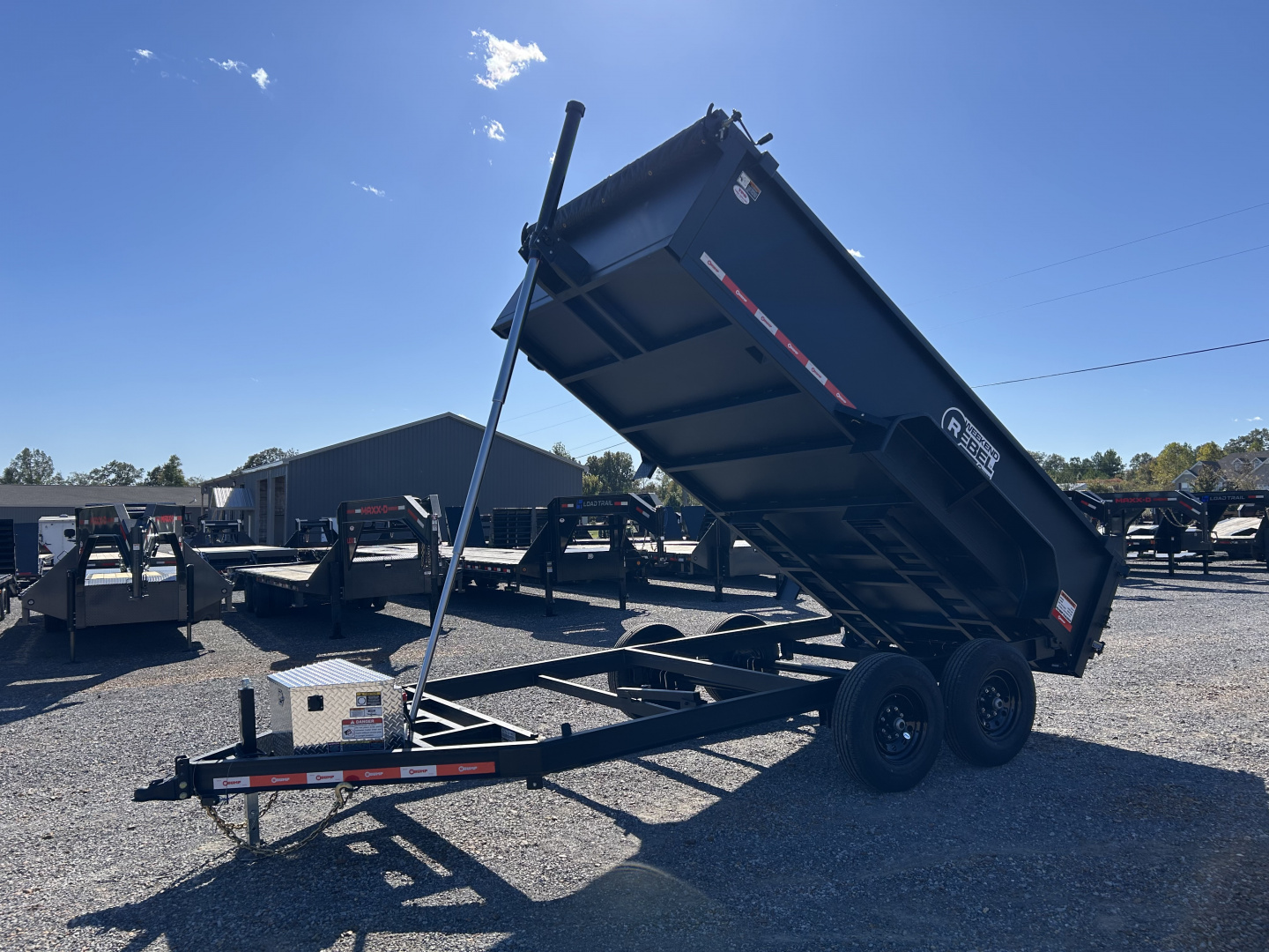 New 2026 U-Dump 83"x14' 14K Telescopic Dump Trailer