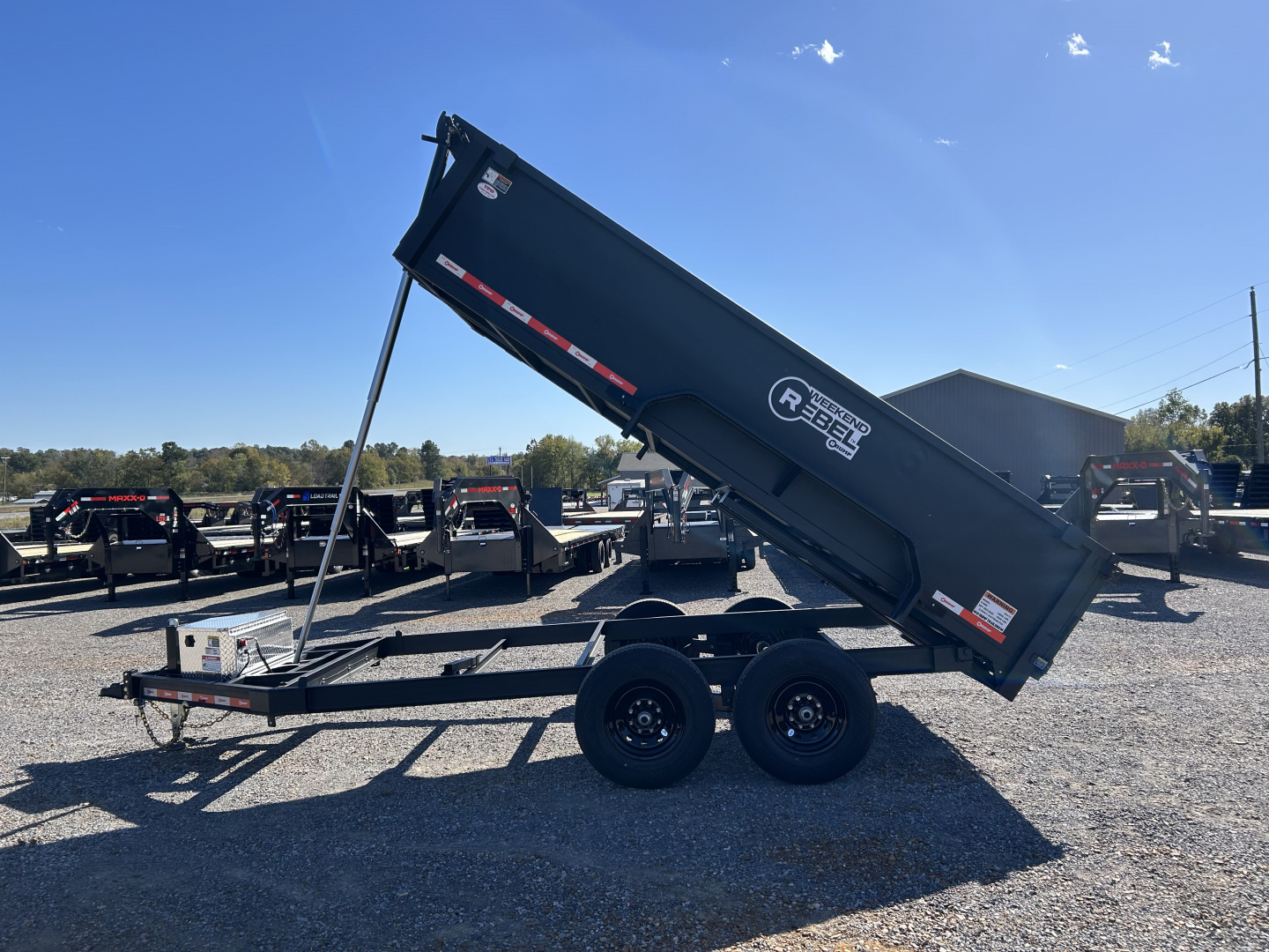 New 2026 U-Dump 83"x14' 14K Telescopic Dump Trailer