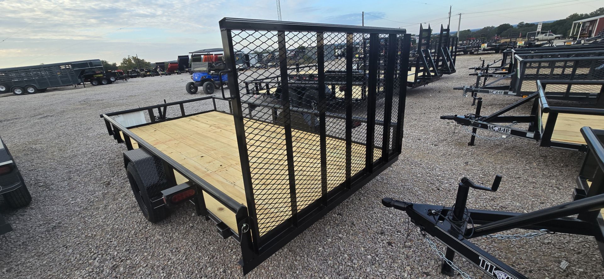 New 2025 Tiger - 77" X 14' - Utility Trailer