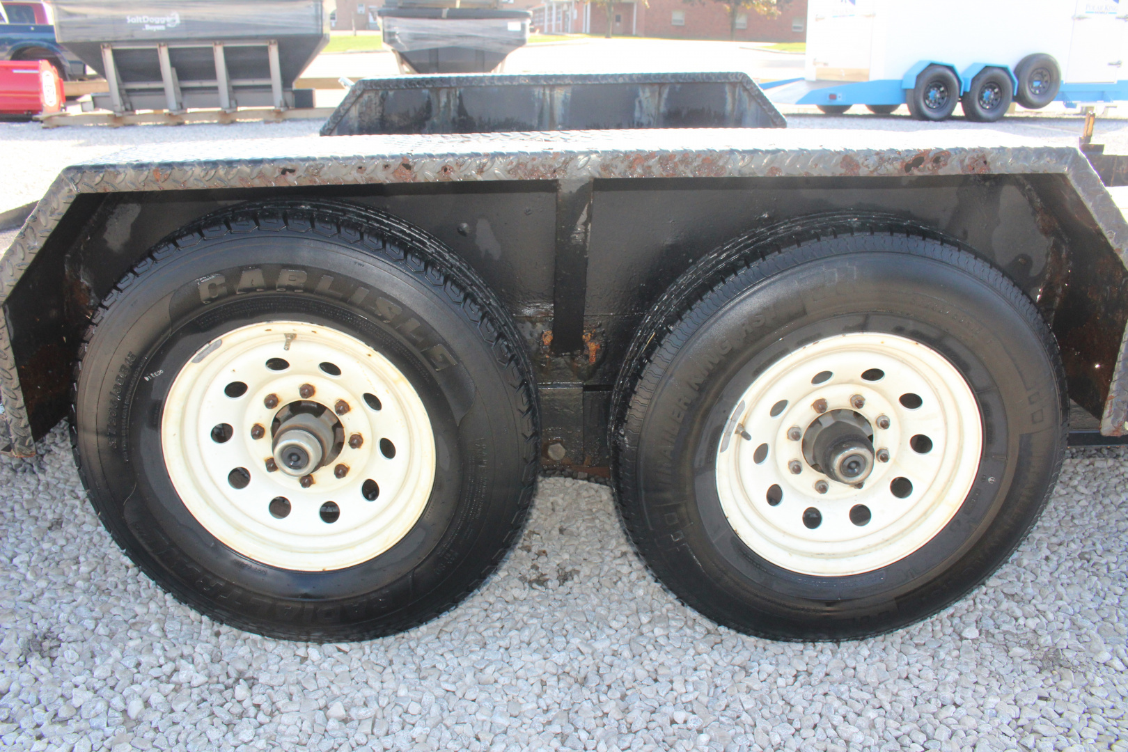 Used 2002 Cam Superline 82" x 15+4' Tilt Trailer - 9995# GVW