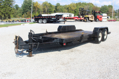 Used 2002 Cam Superline 82  x 15+4' Tilt Trailer - 9995# GVW