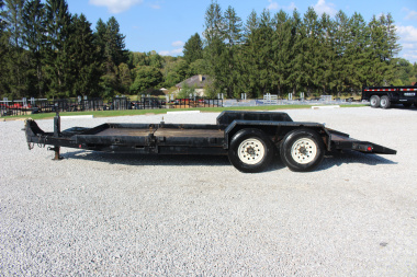 Used 2002 Cam Superline 82" x 15+4' Tilt Trailer - 9995# GVW
