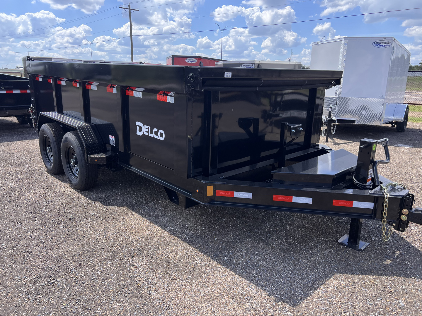 New 2026 Delco Trailers 83x14ft Dump Trailer 3ft walls