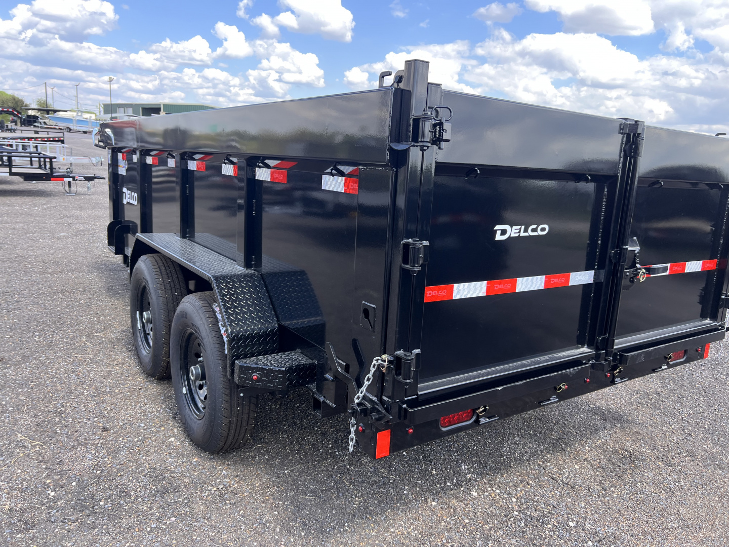 New 2026 Delco Trailers 83x14ft Dump Trailer 3ft walls