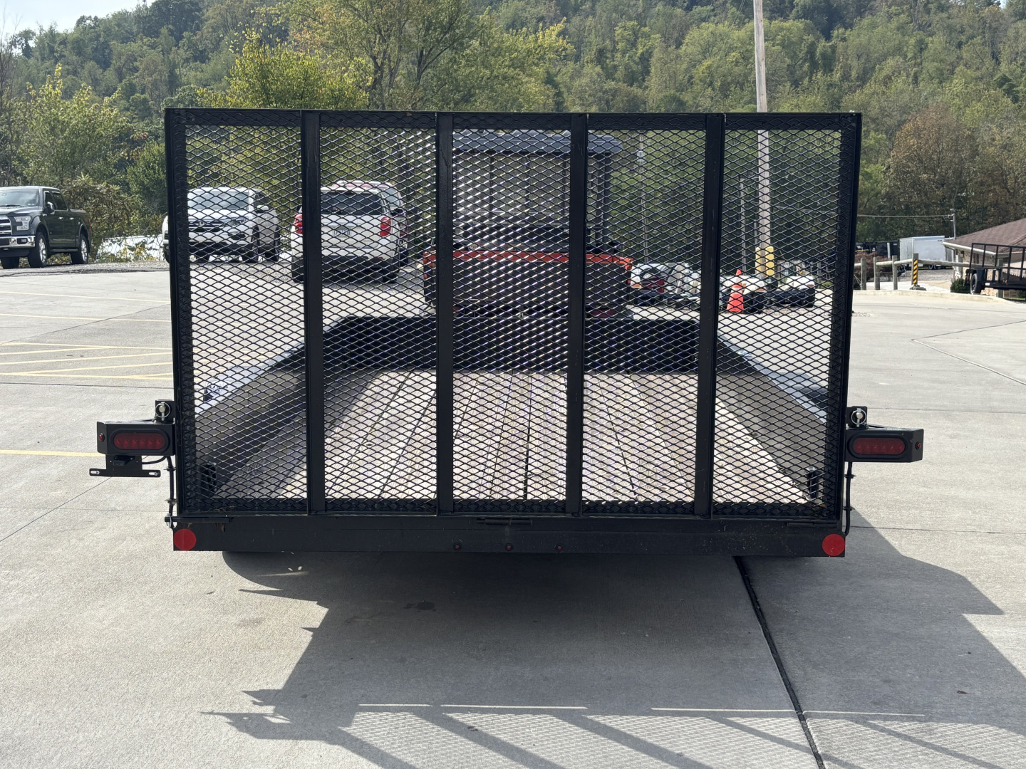 Used 2022 Used Car Mate Trailers SST12 Utility Trailer W/ Solid Sides / Weld On D-Rings - 2990# GVWR
