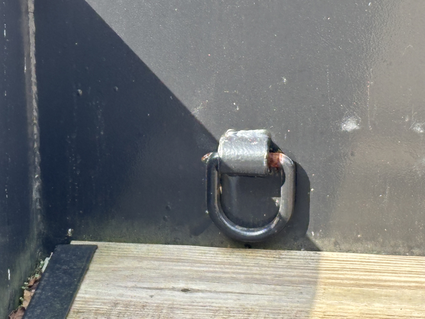 Used 2022 Used Car Mate Trailers SST12 Utility Trailer W/ Solid Sides / Weld On D-Rings - 2990# GVWR